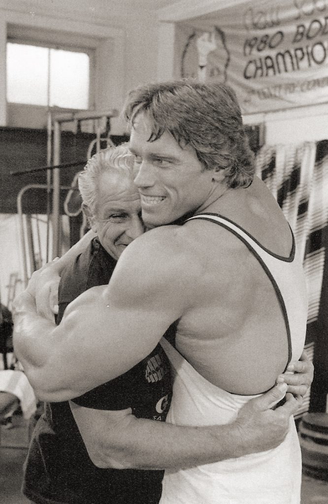 Arnold Hugging Trainer